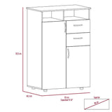 Closet Ponova Habano 83 cm con Dos Puertas y Dos Cajones - Closets | Bylmo