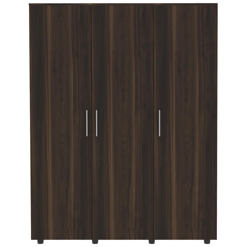 Closet San Francisco Habano 140 cm con Tres Puertas - Closets | Bylmo