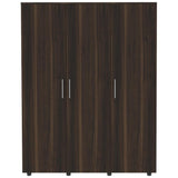 Closet San Francisco Habano 140 cm con Tres Puertas - Closets | Bylmo