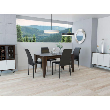 Comedor Torino Habano 140 cm de Cuatro Puestos - Comedores | Bylmo