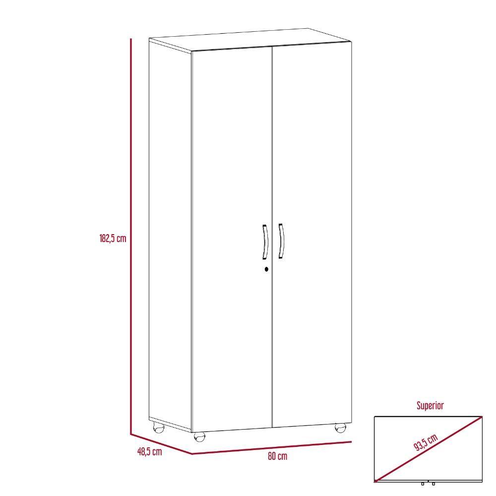 Closet Dalí Pekan 80 cm con Dos Puertas - Closets | Bylmo