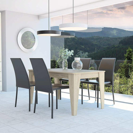 Comedor Torino Rovere 140 cm de Cuatro Puestos - Comedores | Bylmo