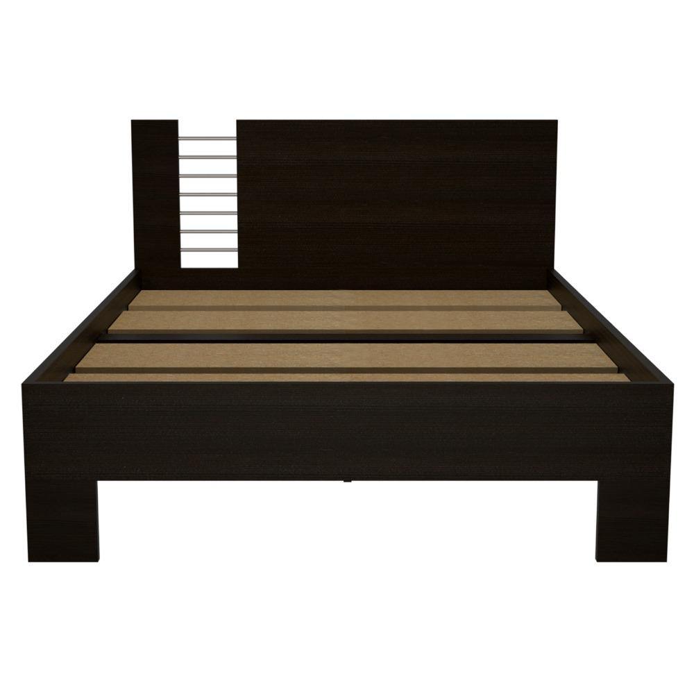 Cama Dicolor Doble 140 cm Wengue - Camas | Bylmo