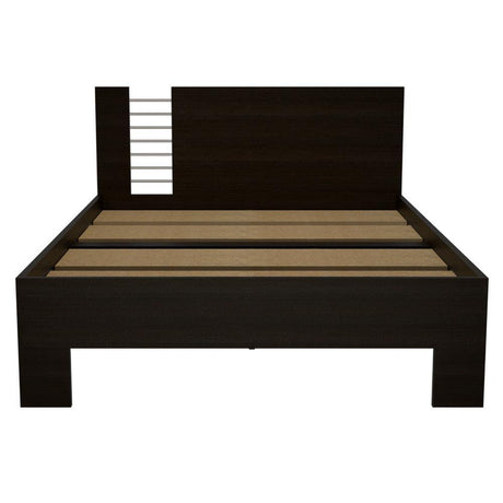 Cama Dicolor Doble 140 cm Wengue - Camas | Bylmo