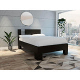 Cama Dicolor Doble 140 cm Wengue - Camas | Bylmo