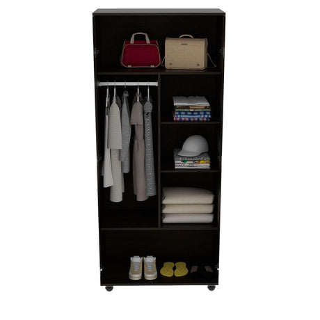 Closet Iko Wengue 80 cm con Dos Puertas - Closets | Bylmo