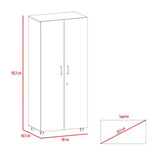 Closet Iko Wengue 80 cm con Dos Puertas - Closets | Bylmo