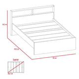 Cama Perú Doble 140 cm Wengue - Camas | Bylmo