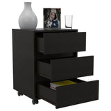 Archivador Office Wengue 46.4x45.6cm con Tres Cajones - Escritorios y Archivadores | Bylmo