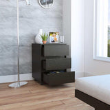 Archivador Office Wengue 46.4x45.6cm con Tres Cajones - Escritorios y Archivadores | Bylmo