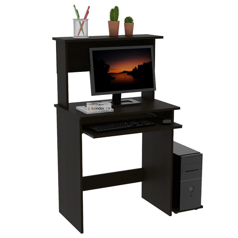 Centro de Computo 70 M Eco Wengue 69x119cm sin Cajones - Escritorios y Archivadores | Bylmo