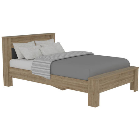 Cama Nápoles Semidoble 120 cm Miel y Plomo - Camas | Bylmo