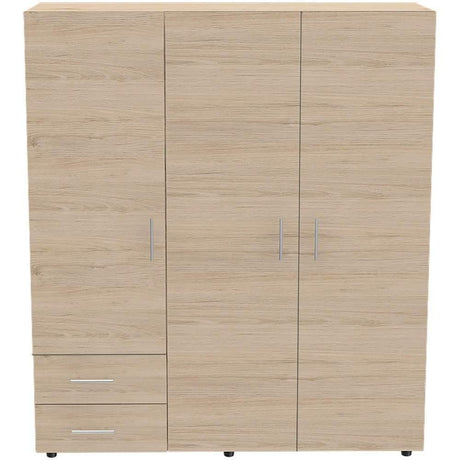Closet Dassel Rovere 140.1x161.5cm con 2 Cajones con 3 Entrepaños - Closets | Bylmo
