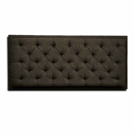 Cabecero Flotante Dreamer Doble 140 cm Café Tela Resistente - Camas y Cabeceros | Bylmo