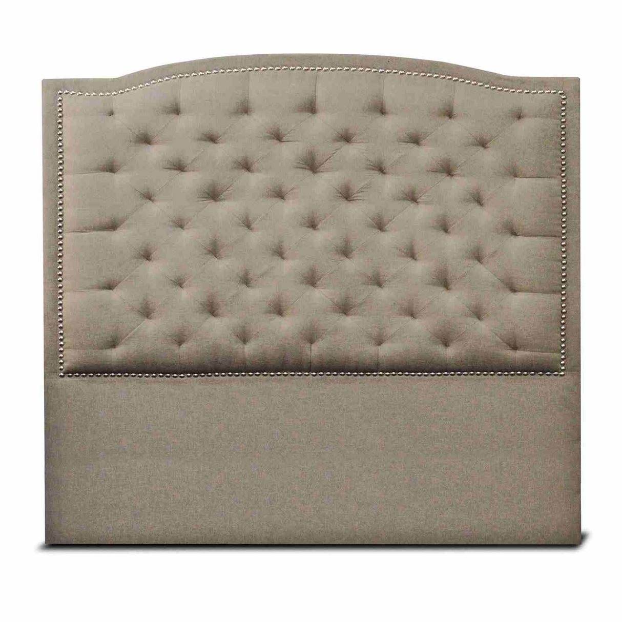 Cabecero Lawrence Camel 200x160cm Abullonado para Cama King - Camas y Cabeceros | Bylmo