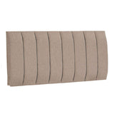 Cabecero Flotante Orvieto Semidoble 120 cm Beige Tela Resistente - Camas y Cabeceros | Bylmo