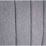 Cabecero Flotante Orvieto Sencilla 100 cm Gris Tela Resistente - Camas y Cabeceros | Bylmo