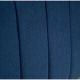 Cabecero Flotante Orvieto Sencilla 100 cm Azul Tela Resistente - Camas y Cabeceros | Bylmo
