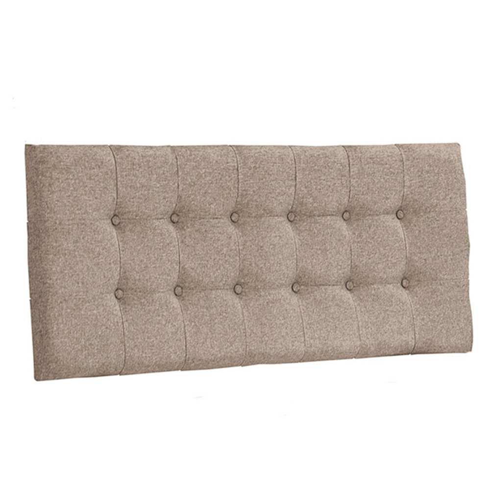 Cabecero Flotante Varena Sencilla 100 cm Beige Tela Resistente - Camas y Cabeceros | Bylmo