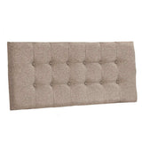 Cabecero Flotante Varena Sencilla 100 cm Beige Tela Resistente - Camas y Cabeceros | Bylmo