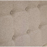 Cabecero Flotante Varena Semidoble 120 cm Beige Tela Resistente - Camas y Cabeceros | Bylmo