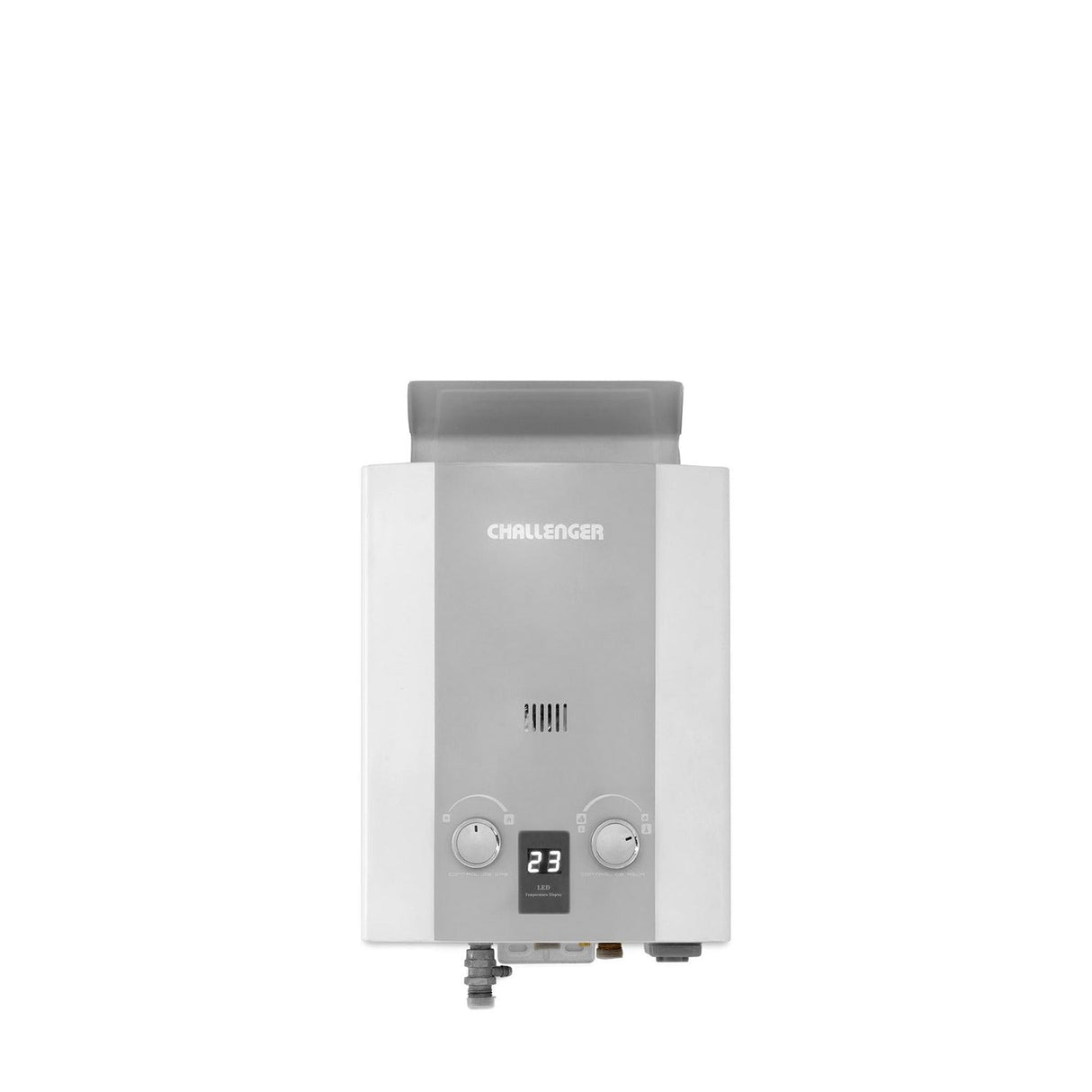 Calentador WHG 29 cm Blanco a Gas de Tiro Natural para 5,5 Litros - Electrodomesticos | Bylmo