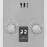 Calentador WHG 29 cm Blanco a Gas de Tiro Natural para 5,5 Litros - Electrodomesticos | Bylmo