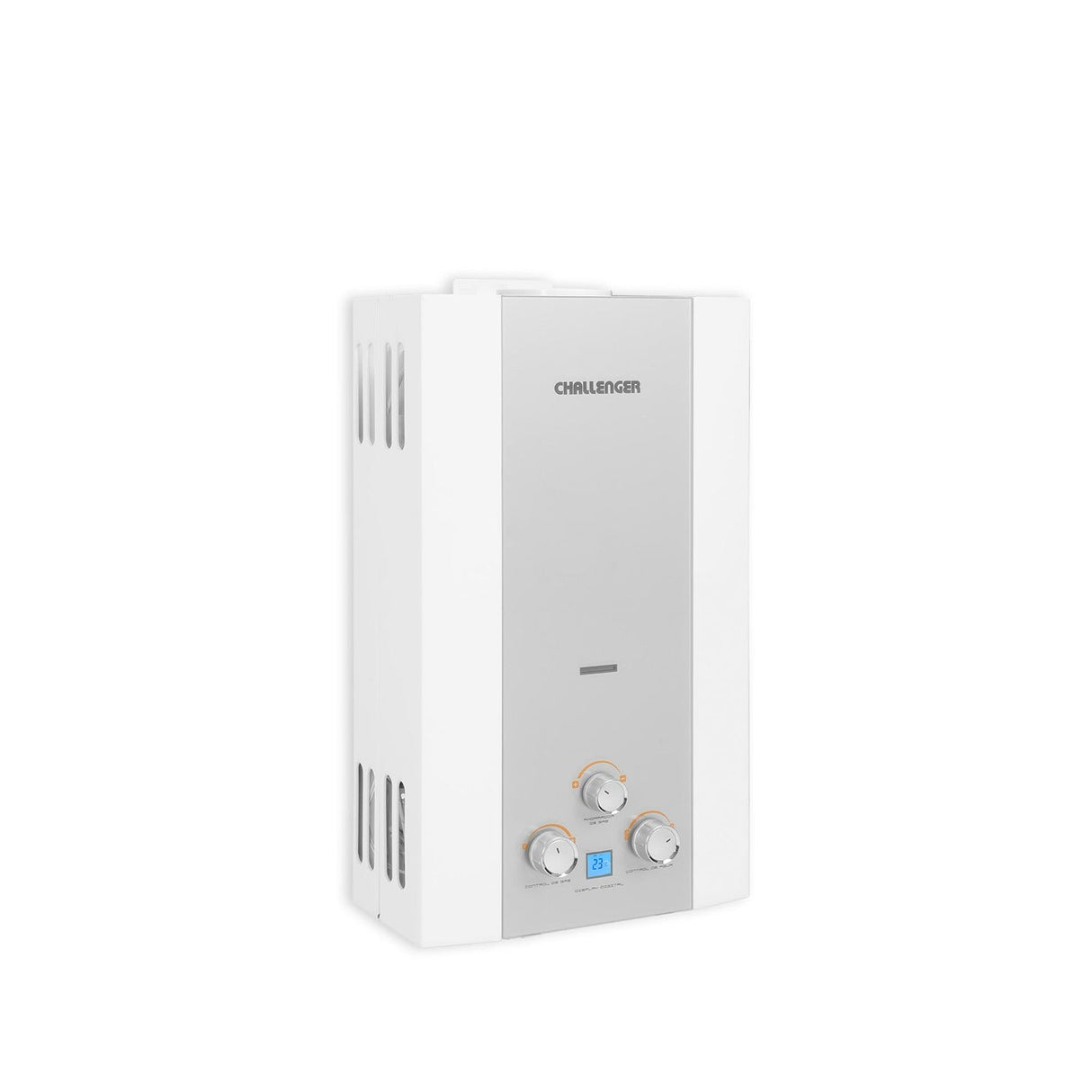 Calentador WHG 35 cm Blanco a Gas de Tiro Natural para 10 Litros - Electrodomesticos | Bylmo