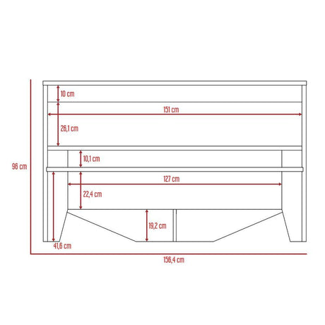 Cama Ponova Doble 140 cm Caramelo - Camas | Bylmo