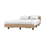 Cama Kaia Plus 120 cm Miel Para Colchón Sencillo 100 cm - Camas | Bylmo