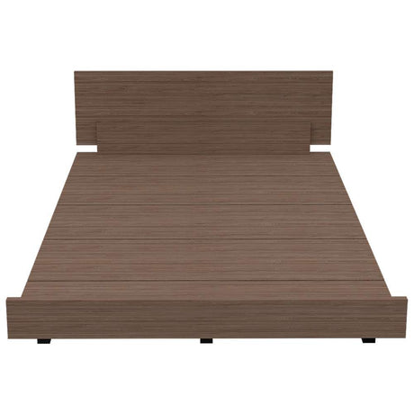 Cama Kaia Miel 120x51.6cm para Colchón Semidoble 120 X 190 Cm con Cabecero - Camas | Bylmo