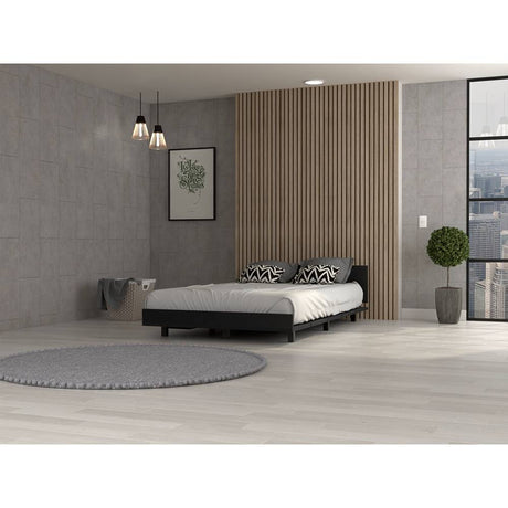 Cama Kaia Plus Sencilla 100 cm Wengue - Camas | Bylmo