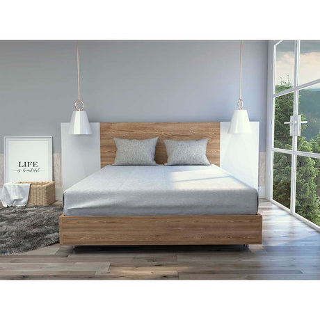 Cama Nebraska Doble 140 cm Miel - Camas | Bylmo