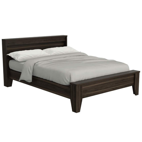 Cama Ponova Doble 140 cm Habano - Camas | Bylmo