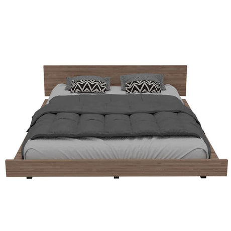 Cama Kaia Miel 160x51.6cm para Colchón Doble 140 X 190 Cm con Cabecero - Camas | Bylmo