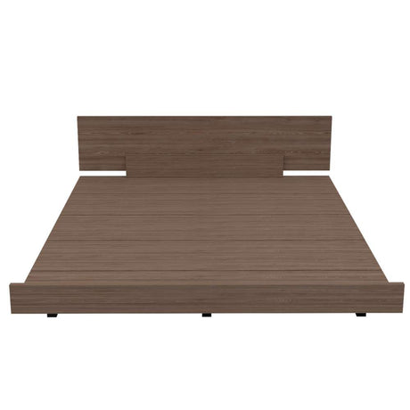 Cama Kaia Miel 160x51.6cm para Colchón Doble 140 X 190 Cm con Cabecero - Camas | Bylmo