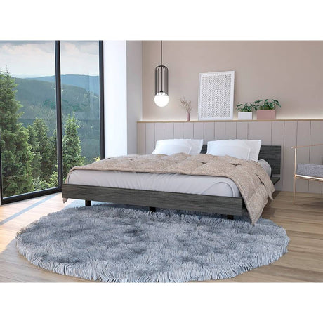 Cama Kaia Queen 160 cm Roble Gris - Camas | Bylmo