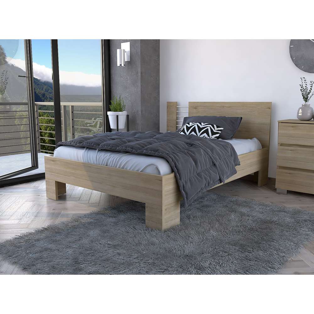 Cama Dicolor Doble 140 cm Rovere - Camas | Bylmo