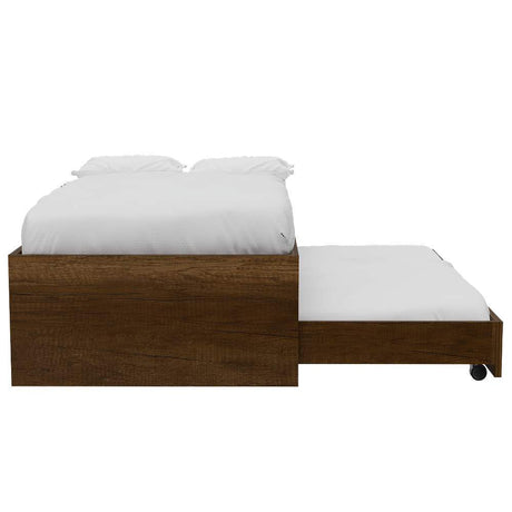 Cama Tarima Florencia Caramelo 200x49cm para Colchón Sencillo 100 X 190 Cm - Camas | Bylmo