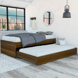 Cama Tarima Florencia Caramelo 200x49cm para Colchón Sencillo 100 X 190 Cm - Camas | Bylmo