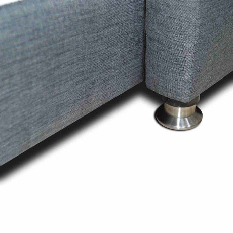 Cama Tarima Dreamer Gris 100x35cm para Colchón Sencillo 100 X 190 Cm - Camas y Cabeceros | Bylmo