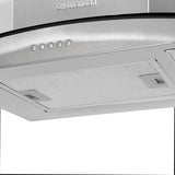 Campana Isle One 80 Cm Gris Tipo Isla De Tres Velocidades - Cocinas | Bylmo