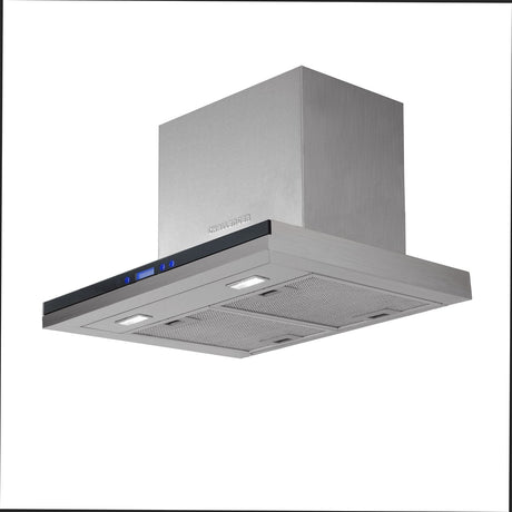 Campana Peninsula One 76 Cm Gris Tipo Isla De Tres Velocidades - Cocinas | Bylmo