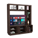 Centro de Entretenimiento San Pedro Coñac 160 cm con Dos Puertas - Muebles para TV | Bylmo