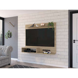 Panel de TV Beijing Rovere 140x120cm Para TV Hasta 55 Pulgadas sin Cajones - Muebles para TV | Bylmo