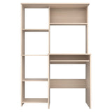 Centro de Computo CCB6201 Arena 100x150cm sin Cajones y con Organizador de Libros - Escritorios | Bylmo