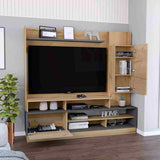 Centro de Entretenimiento Ravena Duna 180 cm con Entrepaños - Muebles de TV | Bylmo