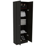 Closet Home Wengue 60x180cm sin Cajones con 4 Entrepaños - Closets | Bylmo