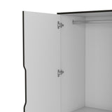 Closet Armario Wengue 100 cm con Zapatero y Percheros - Closets | Bylmo