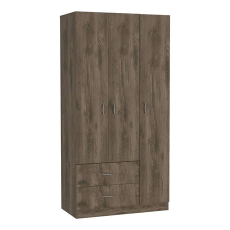 Closet Austral Bellota 90x180cm con 2 Cajones con 3 Entrepaños - Closets | Bylmo